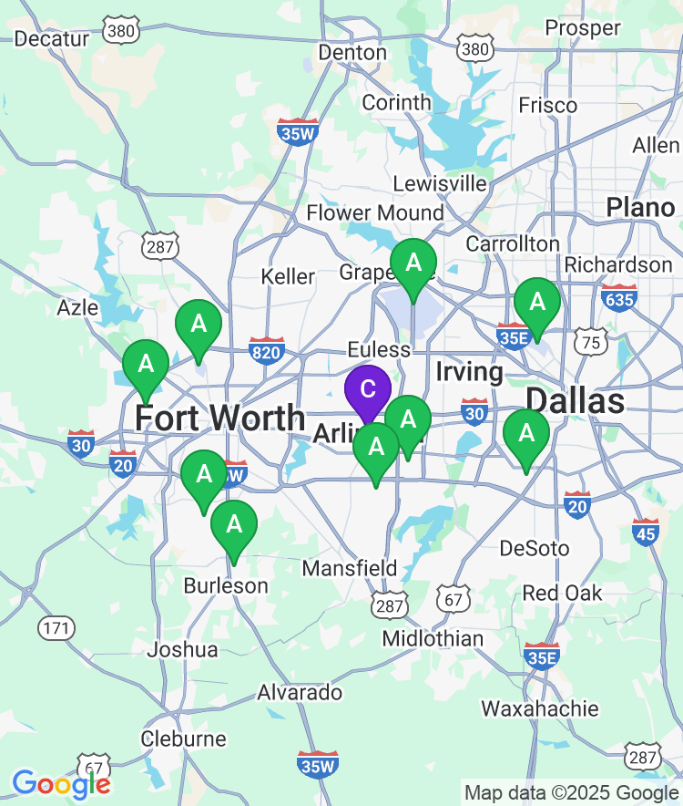 Arlington Available Airport Options